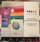 Proscan True Wireless Stereo Portable Bluetooth Speaker 5W Rechargeable Green. Fixed Price $18.99.