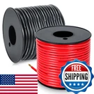 12 Gauge Electrical Wire, Red/black Each 150FT, Flexible Low Voltage Pvc Copper. Fixed Price $52.05.