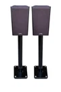 Pair Infinity Prius P153 Bookshelf Speakers W/ Professional Glass Base Stands. Fixed Price $195.00.