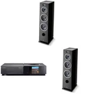 Focal Vestia NO4 Floorstanding Speakers (black) Pair & Naim Uniti Star All-in.... Fixed Price $6299.00.