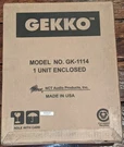 Gekko GK-1114 Flat Panel Mount Speaker, New Old Stock, In Box, White Color. Fixed Price $139.95.