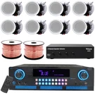 Vaiyer 2000W Sound System Kit W/6.5" Ceiling Speakers, Selector & Wire 200W Each. Fixed Price $505.99.