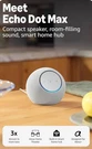 Amazon Echo Dot Max (newest Model) Smart Speaker For Alexa+ MA49CA & Sealed!. Fixed Price $85.95.