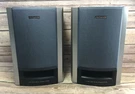Pair Of Aiwa SX-M33 Bi-powered Bookshelf Stereo Speakers Wood 8 Ohms Tested. Fixed Price $52.49.
