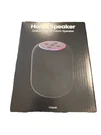 Gems Home Speaker/colorful Led Ring Bluetooth 7.5 Hours Playtime Fabric Mesh. Fixed Price $6.61.