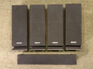 Sony Surround Sound System Set SS-TSB101 (4) SS-CTB103 (1). Fixed Price $29.99.