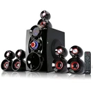 Befree BFS-600 5.1 Ch Surround Sound Speaker System Red W Remote Usb Bt. Fixed Price $175.01.
