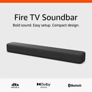 Amazon Fire Tv Soundbar (latest Model), 2.0 Speaker With Dts Virtual:x And Dolby. Fixed Price $76.83.
