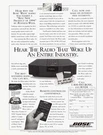 Bose Radio Acoustic Waveguide Speaker Technology 1997 Vintage Mag Print. Fixed Price $14.27.
