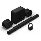 Sonos Arc Ultra Soundbar, Sub 4, Ace Headphones, & Pair Of Era 300 Speakers. Fixed Price $3255.00.