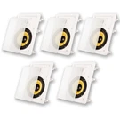 Acoustic Audio HD-650 Flush Mount In Wall Speakers With 6.5" Woofers Pack. Fixed Price $182.88.