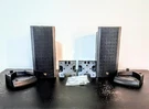 Infinity Minuette Speakers, Satellite, Pair, L-mps W/bases, Wall Mounts, Tested. Fixed Price $27.95.
