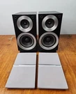 Panasonic SB-PM18 Bookshelf 2-WAY Speakers Wood Grain Bi-wired Black Tested. Fixed Price $49.87.