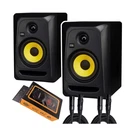 Krk Classic Professional Bi-amp 5" Powered Studio Monitor (2 Speakers) Pair.... Fixed Price $430.97.