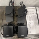Bose Virtually Invisible 300 Surround Speaker System W/manual (works Great). Fixed Price $225.00.