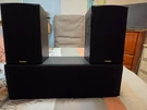 Paradigm CC-350 Home Theater Center And 2 Side Speakers. Fixed Price $100.00.