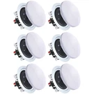Ceiling Speakers Set 6 X 5.25" 175 8 Ohm 2-WAY Mid Bass Woofer By Vaiyer. Fixed Price $159.49.