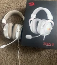 Redragon Zeus X White Usb Gaming Headset Surround Sound Boom Microphone. Fixed Price $35.99.
