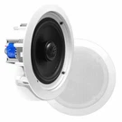 Pair Pyle PDIC60T 6.5'' Two-way In-ceiling Speakers W/70V Transformer. Fixed Price $60.39.