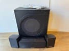 Panasonic SB-HW200 Kelton Subwoofer W/ SB-HF470, SB-HC200 Speakers, Wires Works. Fixed Price $49.99.