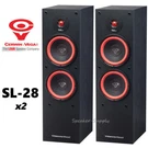 Cerwin Vega SL-28 Dual 8" 2-WAY Floor Tower Speakers 300 Watts Pair Set. Fixed Price $659.98.