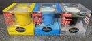 Gear 4 Espresso Tooth Speaker, Set Of 3, Black, Yellow, Blue, New. Fixed Price $28.00.