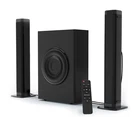 Dr.j Professional 2.1 Channel Soundbar With Subwoofer. Fixed Price $106.99.