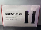 Puriom Sound Bar For Smart Tv, 100W With Bluetooth 5.3/ARC/OPT/AUX. Fixed Price $44.99.