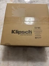 Klipsch 8" Ceiling Speaker CS-18C Black White Grill Paintable. Fixed Price $105.00.