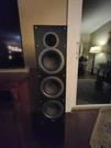 Elac Model DF61-8K Floor Speakers-black Cabinets With Great Sound.. Fixed Price $375.00.