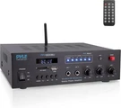 Pyle PFA600BU Wireless Bluetooth Amplifier Compact Speaker And Mic Receiver. Fixed Price $20.00.