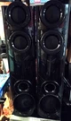 Lg System Pair S65T3-S (speakers Only), Ohm, 40" Tall, Black. Fixed Price $190.00.