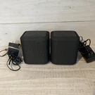 Polk Audio DSR3 Wireless Speakers Surround Sound Left, Right Two A/c Adapters. Fixed Price $79.99.