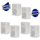 Acoustic Audio Outdoor 2 Way White Speakers 1500W Pair Pack AA351W-3PR. Fixed Price $104.88.
