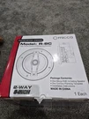 Micca R-8C 8" 2-WAY In-ceiling Speaker, Wired, 120W Rms, Black, Round, Ohms. Fixed Price $66.29.