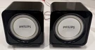 Phillips Dc 199B Compact Speaker System - Great Sound Quality In Size. Fixed Price $18.00.