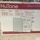 Broan-nutone ES838 2 8" Three-way In-wall Speakers, White (paintable). Fixed Price $40.00.