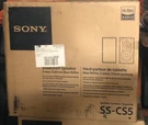 Pair Sony Speakers SS-CS5, Bookshelf, Black. Fixed Price $195.00.