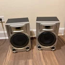 Sony Bookshelf Speakers SS-EC55S Silver Mini Hifi Compact Pair 6 Ohms. Fixed Price $34.89.