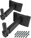2 Pack Speaker Wall Mount Brackets Swivel Tilt Heavy Duty Up To 100 Lbs Black. Fixed Price $45.50.