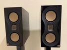 Monitor Audio STUDIO89 Bookshelf Speakers Pair Piano Black Gloss Open Box. Fixed Price $2599.00.