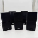 Five Bose Double Dual Cube Two Speakers Acoustimass Lifestyle Mountable C2. Fixed Price $99.98.