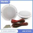 Herdio 4" Waterproof Marine Ceiling Speakers 160W For Kitchen Bathroom Boat Car. Fixed Price $56.21.