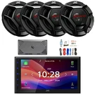 Jvc Single-din Bluetooth MP3 Receiver, 4X 6.5" Speakers, Channel Amplifier. Fixed Price $650.99.