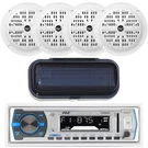 Pyle PLMRB29W Marine Boat MP3 Usb Sd Aux Am/fm Radio, 4 White Speakers /cover. Fixed Price $99.99.