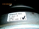 Klipsch Swv Sub Woofer Speaker Only Oem Vintage Inspected Tested No Amp K-1011-K. Fixed Price $69.00.