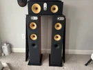 Bowers Wilkins Floor Standing Speakers W/center Channel. Fixed Price $800.00.