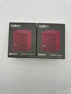 Bem Wireless Portable Bluetooth Speakers Mojo Ii 2PK Black. Fixed Price $45.99.