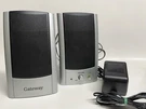 Gateway Edison 2.0 Diamond Audio Wired Computer Speakers 7004408 W/ Power Supply. Fixed Price $22.99.