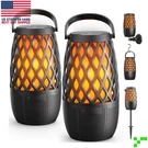 Outdoor Bluetooth Speaker Pair Flickering Flame Tiki Torch Tws Wall Mount/stakes. Fixed Price $48.95.